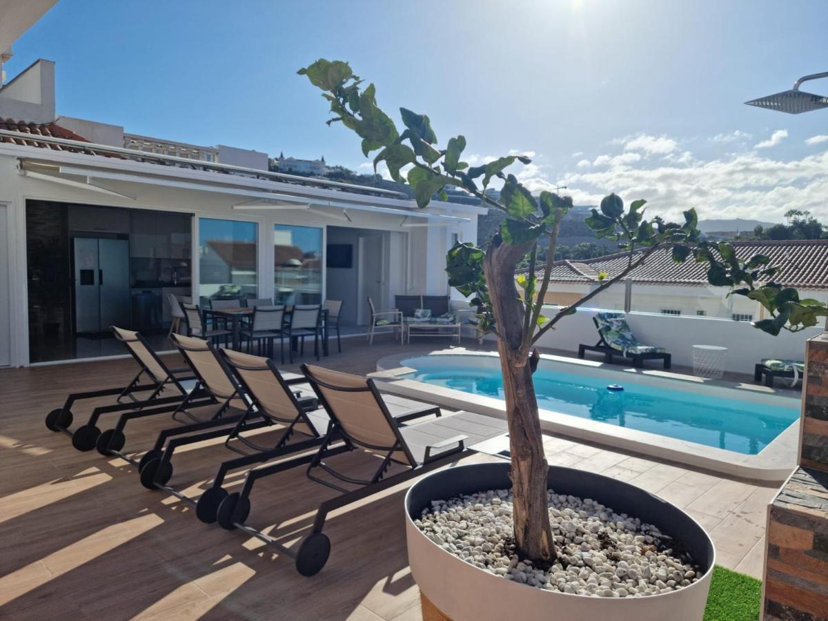 Fantastica Villa Cusmano Con Piscina Privada Costa Adeje  Exteriör bild